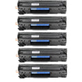 5 Pack HP 79A Black Compatible Toner Cartridge (CF279A)